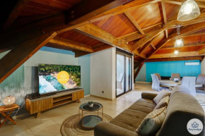 T4 - Loft Océan - 113m2 - Centre ville de Saint Gilles